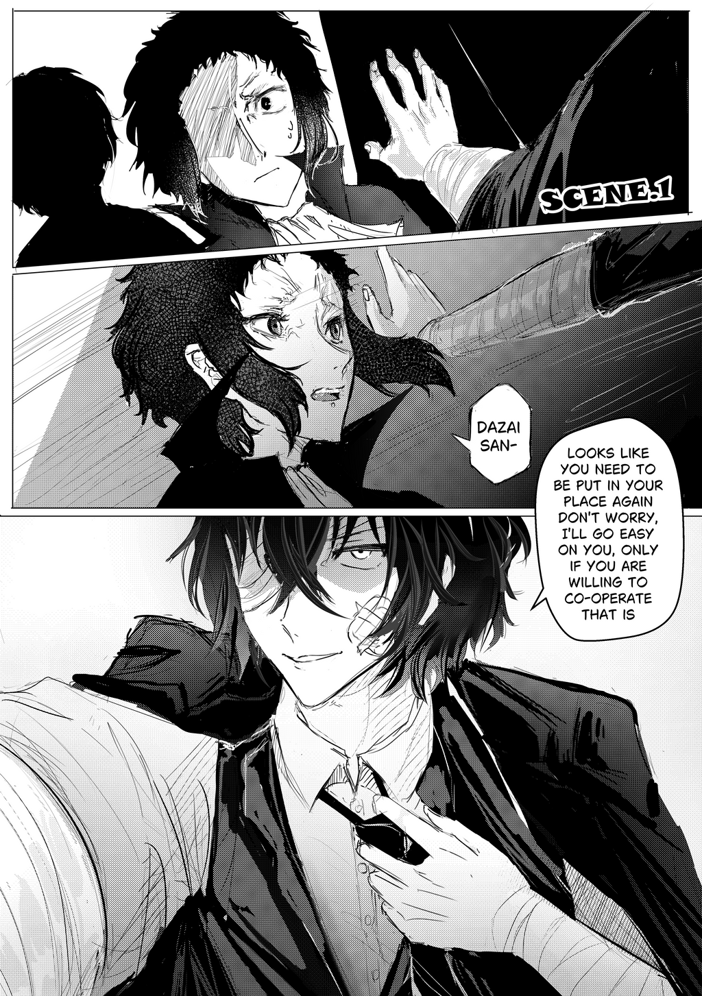 PRE-ORDER [R-18] Double Trouble (Fanzine) (Atsushi x Dazai x Akutagawa)