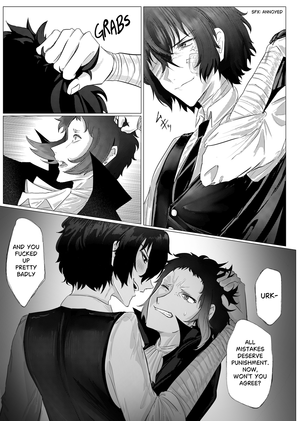 PRE-ORDER [R-18] Double Trouble (Fanzine) (Atsushi x Dazai x Akutagawa)